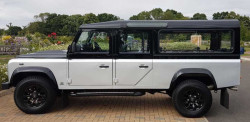 mears of southamptin land rover hearse
