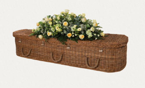 Wicker Coffin